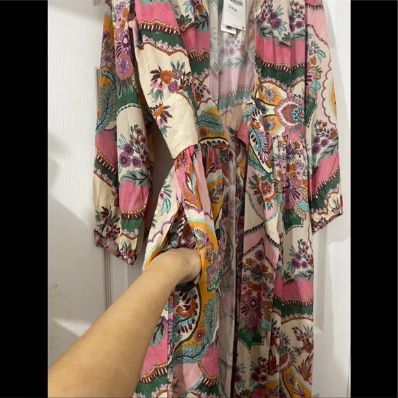 Zara printed wrap dress - Picture 7 of 10